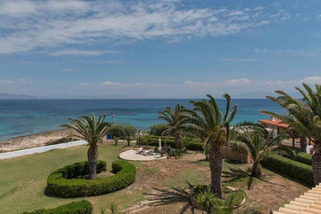 Palmaya Villa, Unique Seafront Experience Vagia  Екстериор снимка