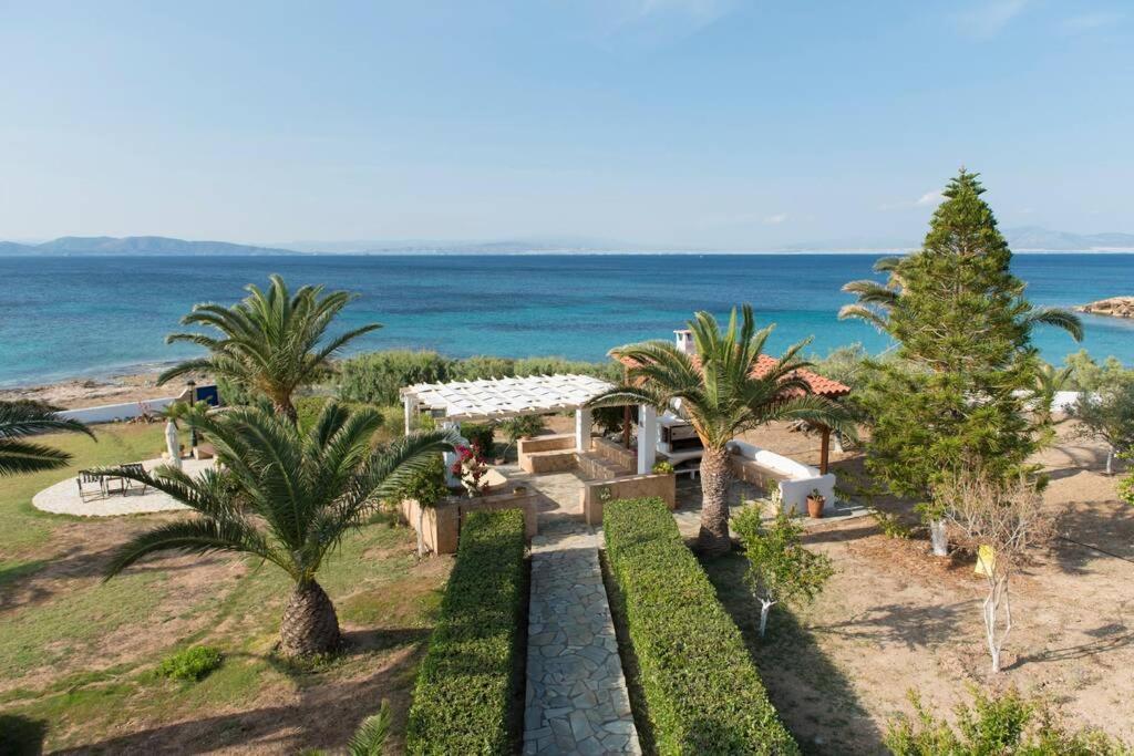 Palmaya Villa, Unique Seafront Experience Vagia  Екстериор снимка