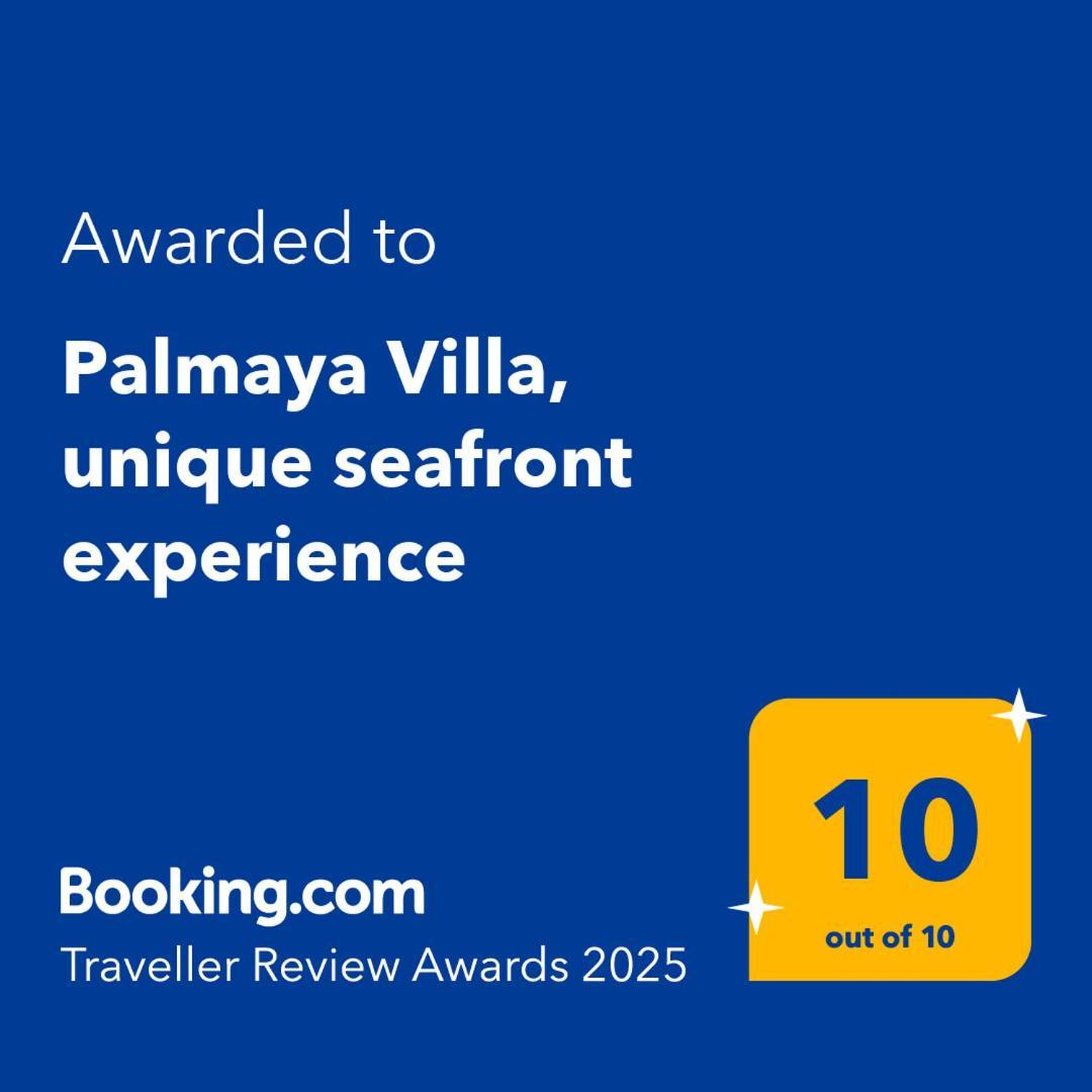 Palmaya Villa, Unique Seafront Experience Vagia  Екстериор снимка